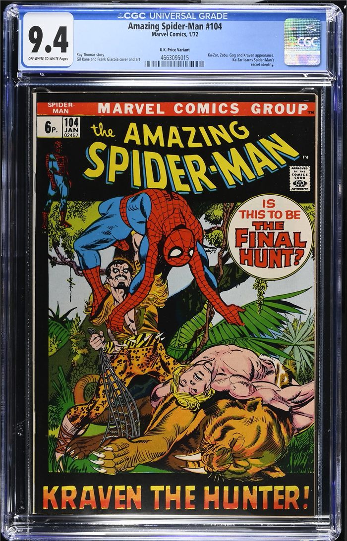 CGC grading
